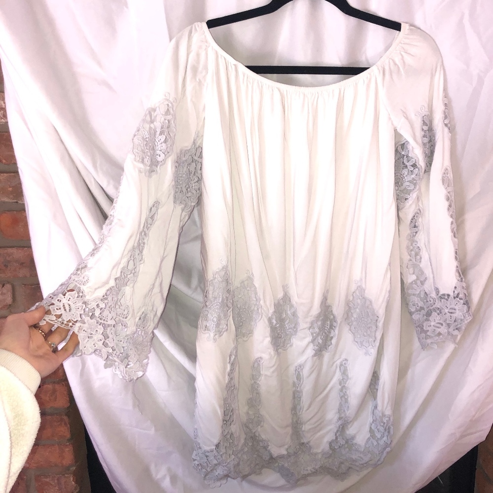 off the shoulder dress